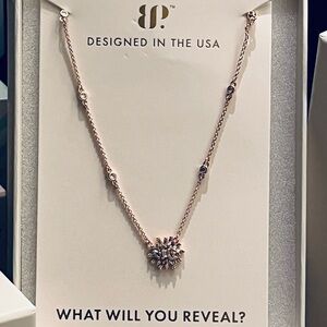 BP Lumina Collection Luxe Liaison Rose Gold Necklace NK22178